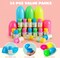24 Pcs Prefilled Easter Eggs Bubble Wands for Kids Party Favors, Basket Stuffers, Toys Inside for Children Fun, Easter Decorations, Egg Hunt Game, Classroom Prize Supplies Gifts Décor